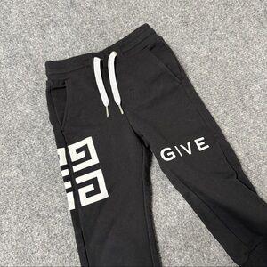 black givenchy pants kids sz 4 black